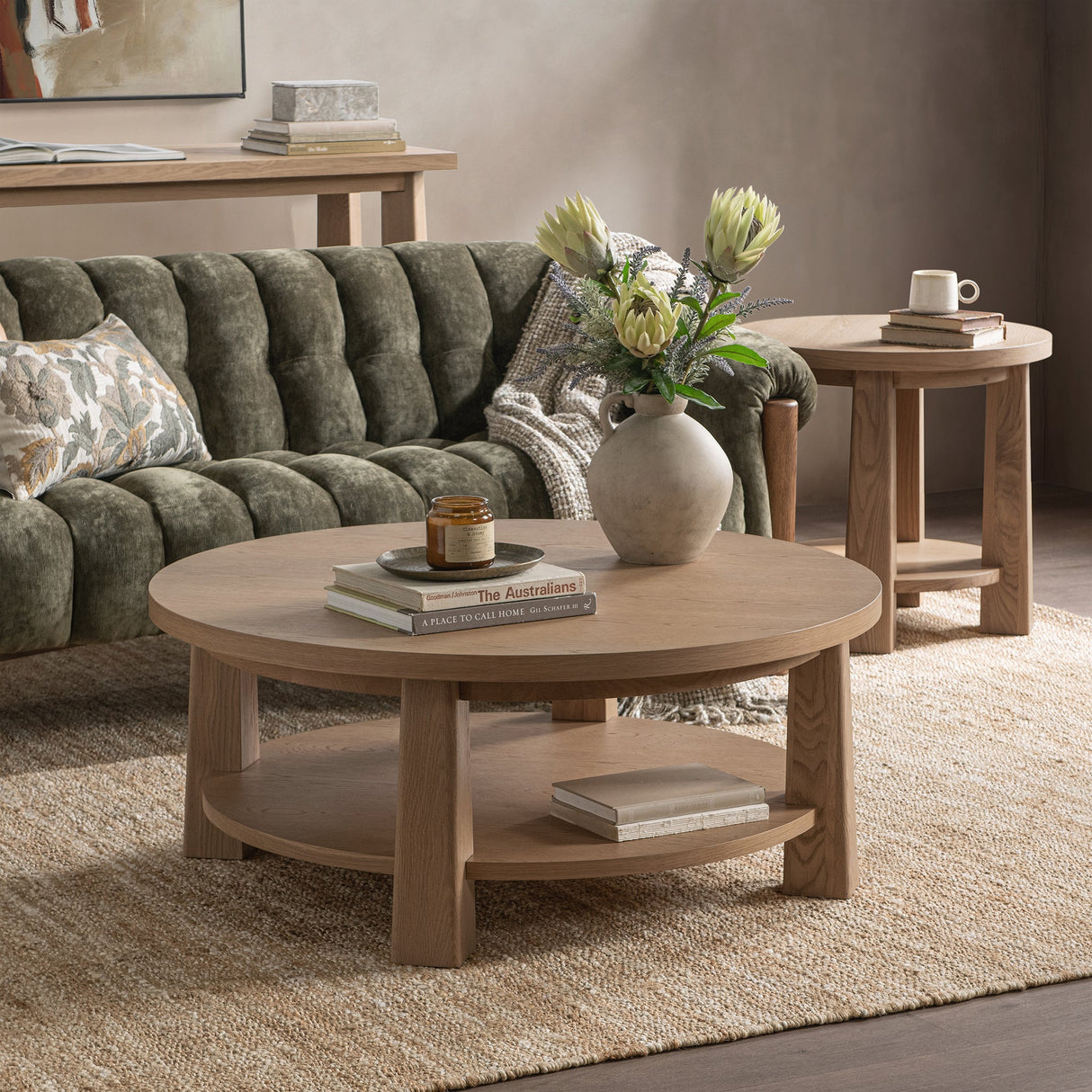 Kenzie Coffee Table - Amber Toast by Classic Home at Eve Furniture