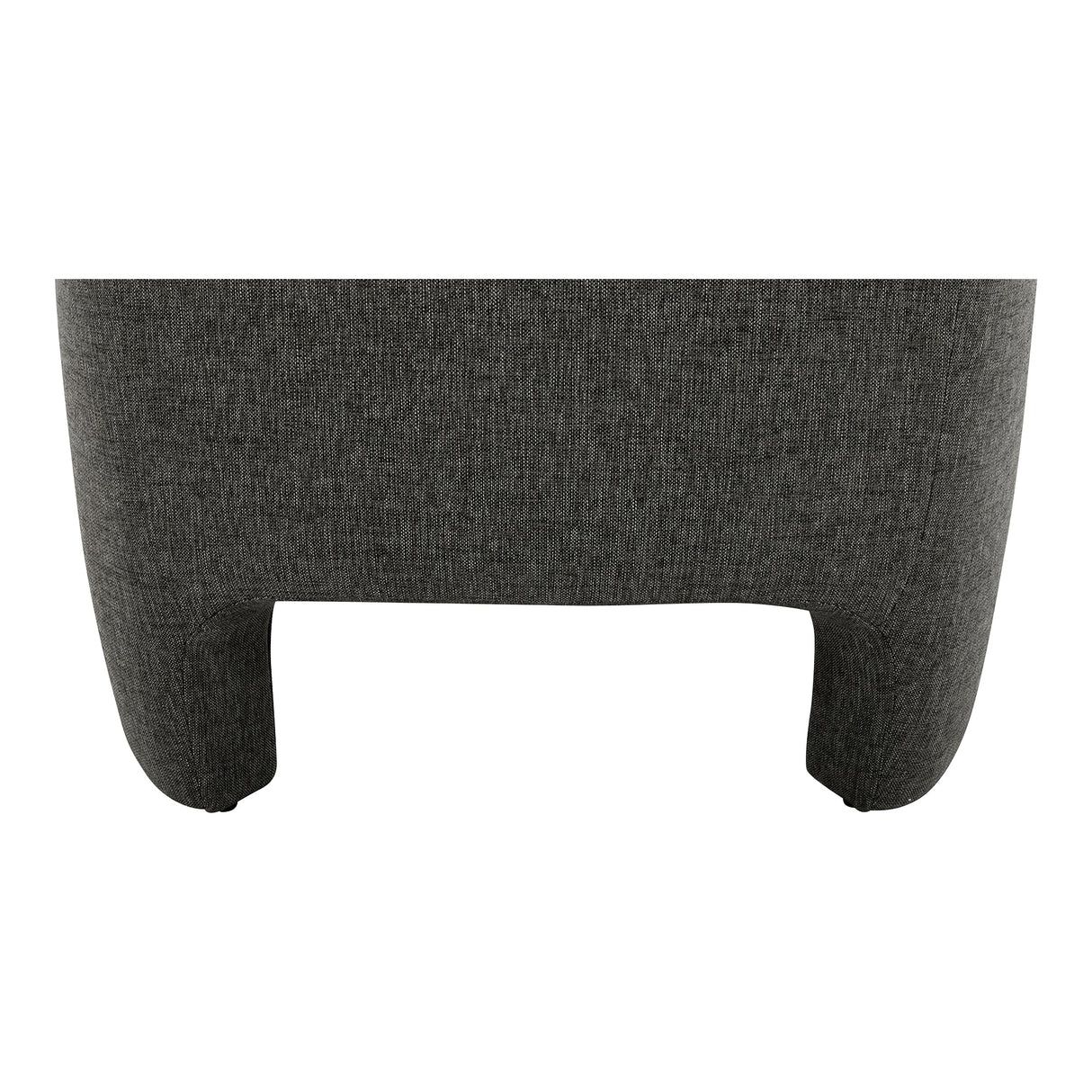 Kenzie Shadowed Grey Accent Chair by Moe's Home at Eve Furniture