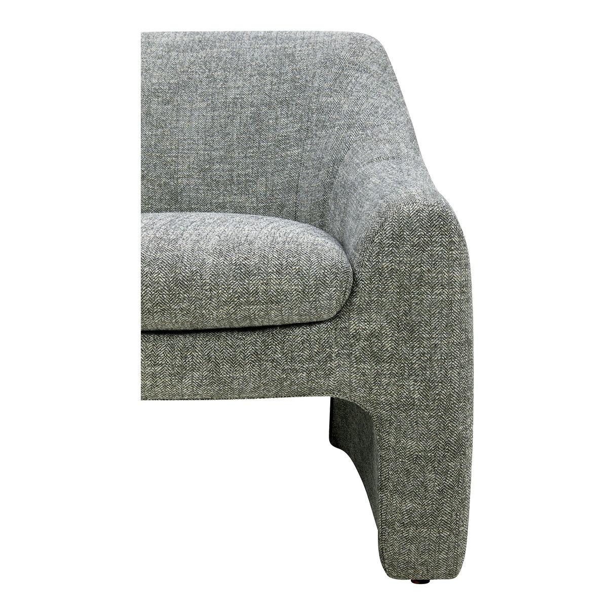 Kenzie Slated Moss Accent Chair by Moe's Home at Eve Furniture