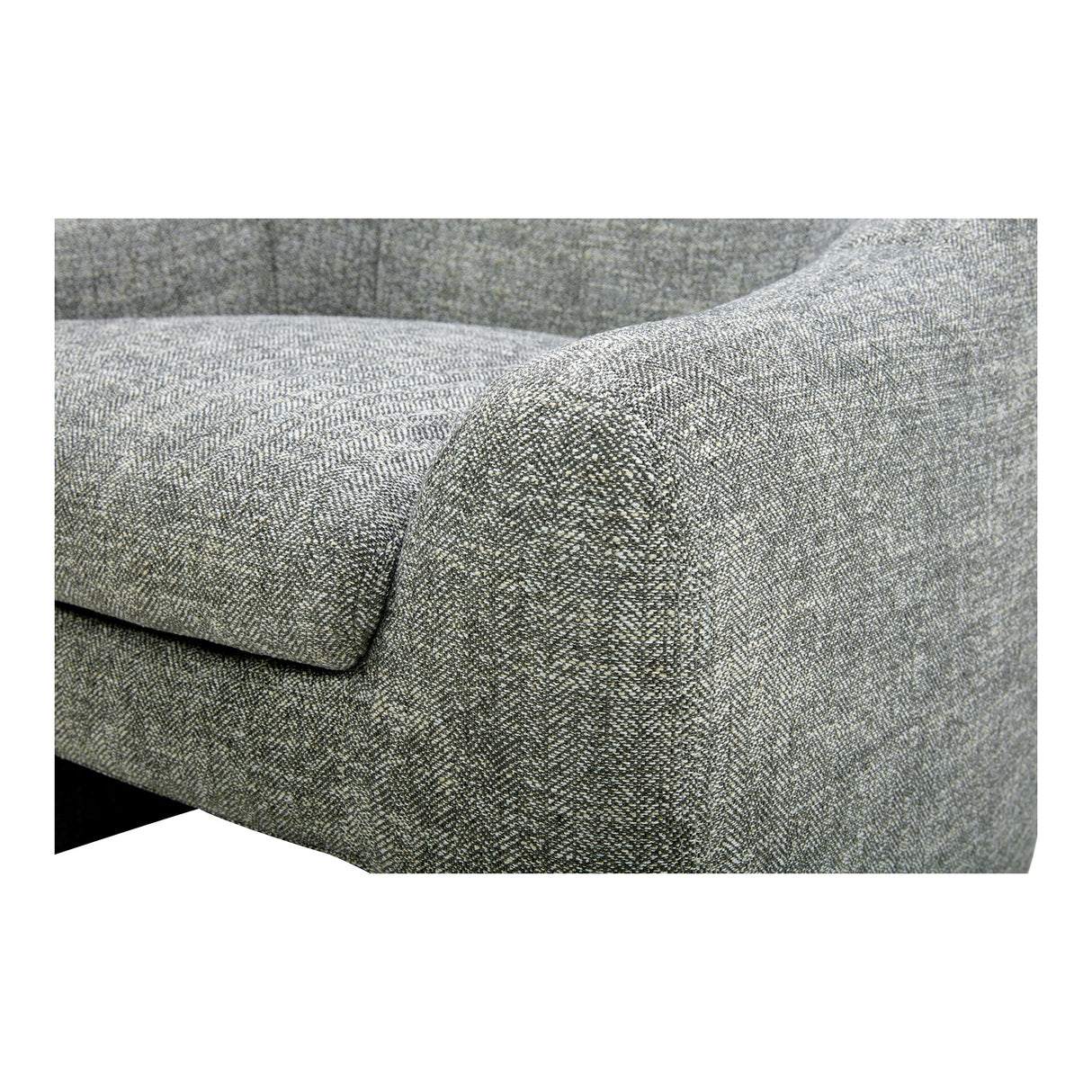 Kenzie Slated Moss Accent Chair by Moe's Home at Eve Furniture