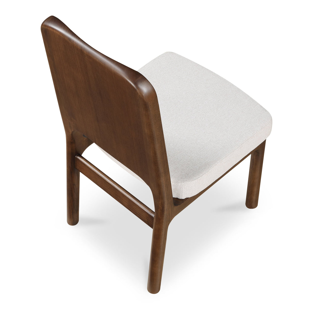 Kerr Ash Beige Dining Chair Walnut Stained (Set of 2) by Moe's Home at Eve Furniture