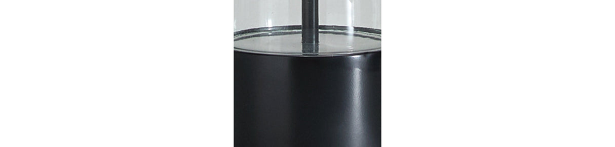 Kerrbrook Clear/Black Table Lamp by Ashley at Eve Furniture
