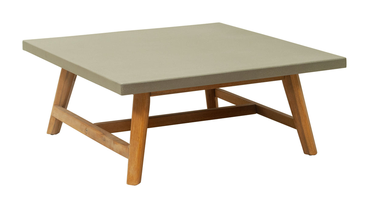 Kert Gray Outdoor Coffee Table by Zuomod at Eve Furniture