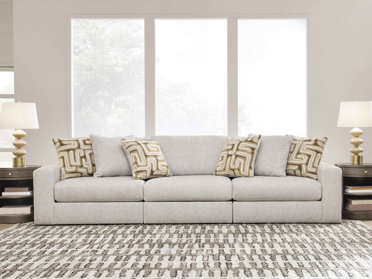 Kestrie Feathered 3-Piece Sectional Sofa by Ashley at Eve Furniture