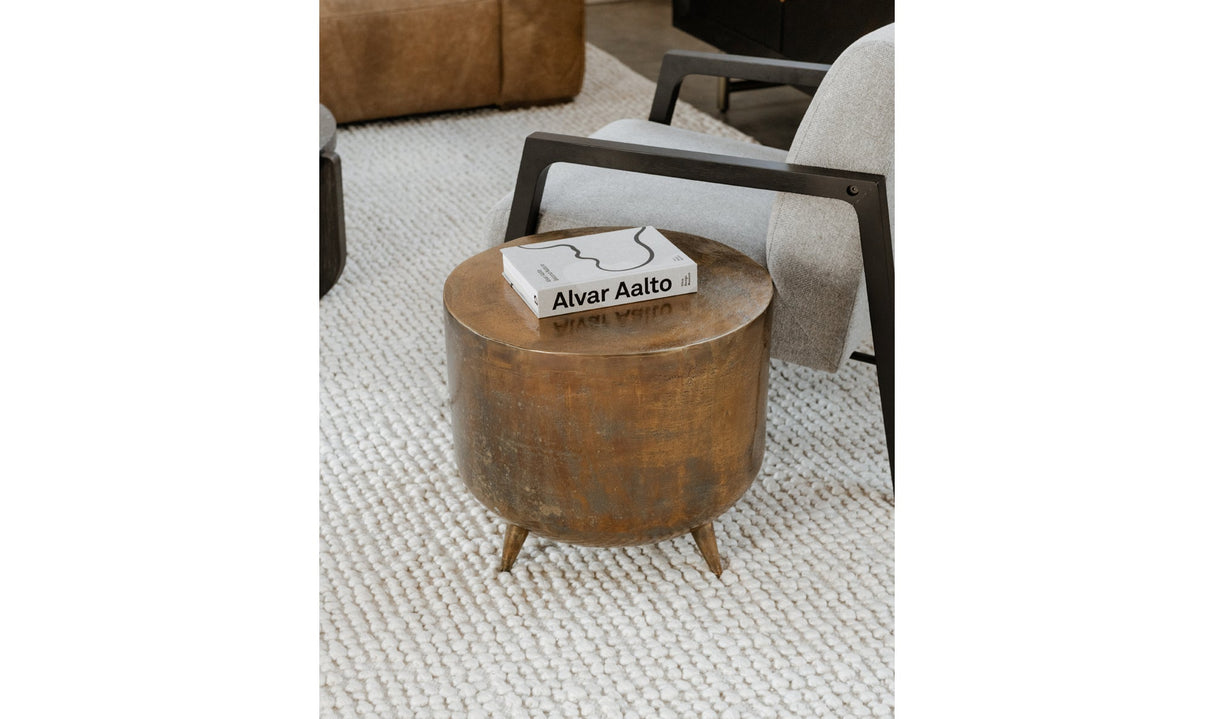 Kettel Accent Table Brass by Moe's Home at Eve Furniture
