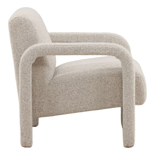 Keyden Beige Occasional Chair by Eve Furniture at Eve Furniture