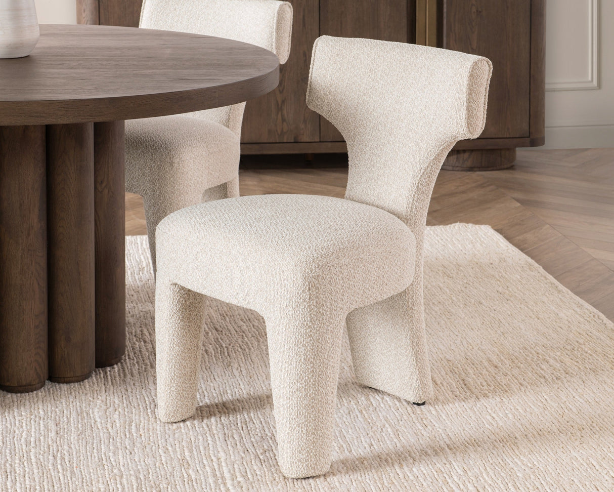 Khai Dining Chair - Birch Cream by Classic Home at Eve Furniture