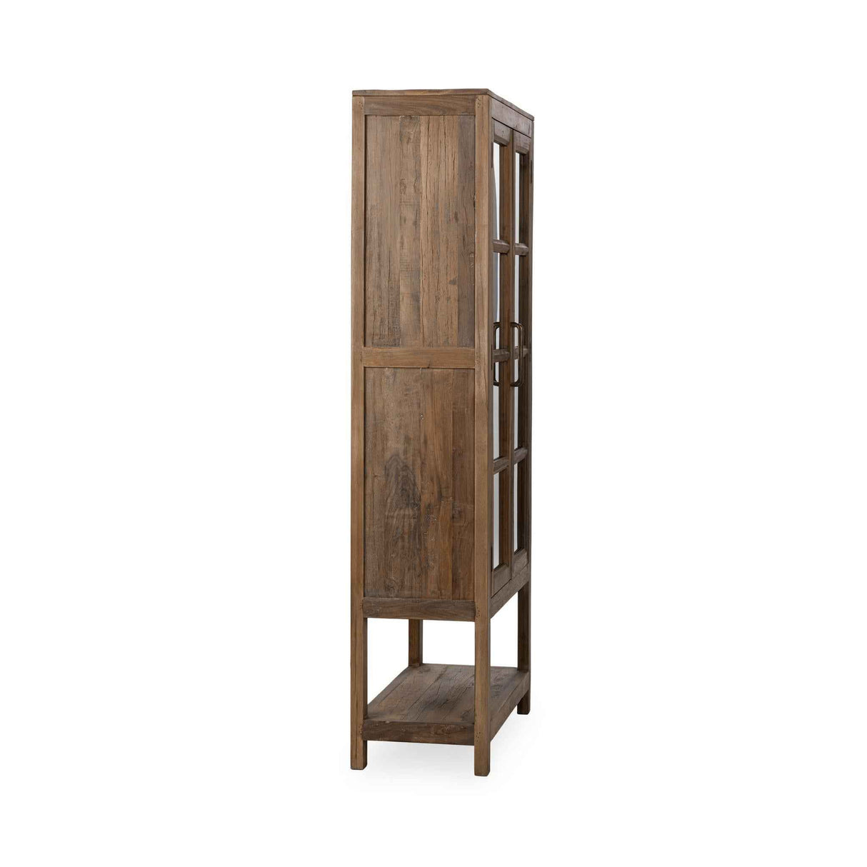 Kharga Natural Tall Display Cabinet by Classic Home at Eve Furniture