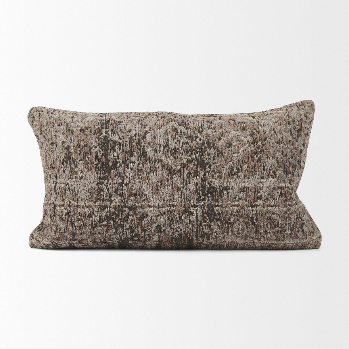 Khloe Taupe Lumbar Pillow Cover by Mercana at Eve Furniture