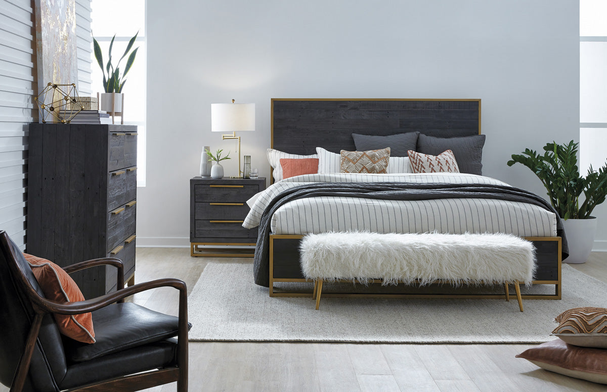 Kiannah Black Club Chair by Classic Home at Eve Furniture