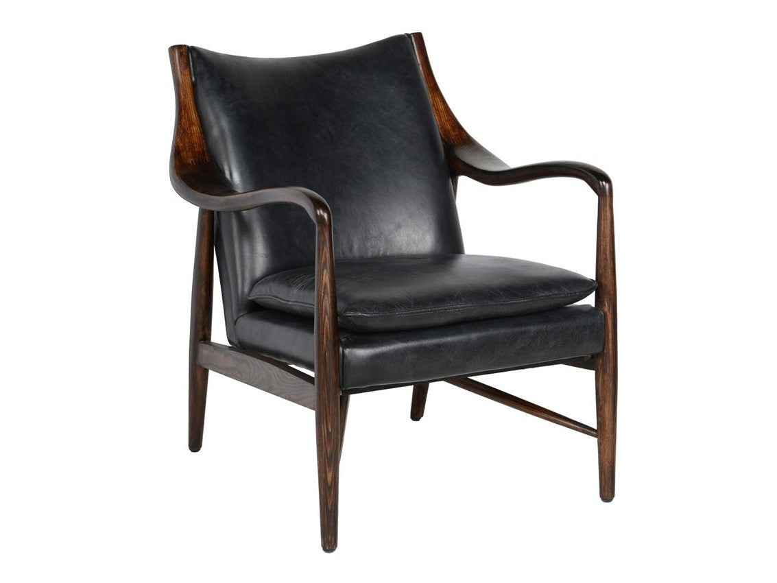 Kiannah Black Club Chair by Classic Home at Eve Furniture