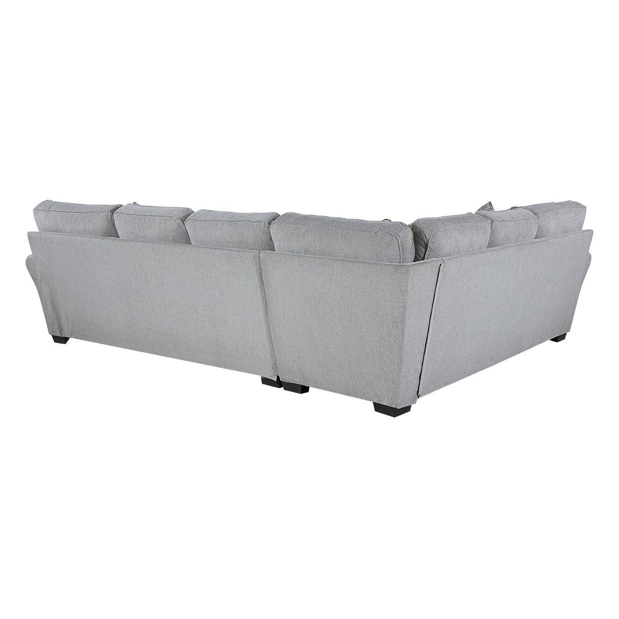 Kieran Gray 2-Piece Reversible Sectional by Homelegance at Eve Furniture