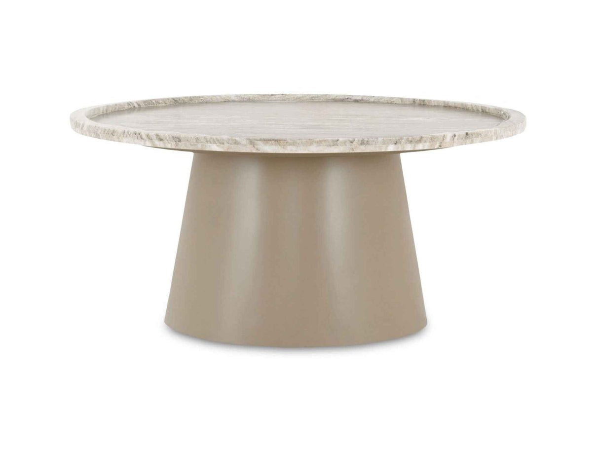 Kimberley White Marble Coffee Table by Moe's Home at Eve Furniture