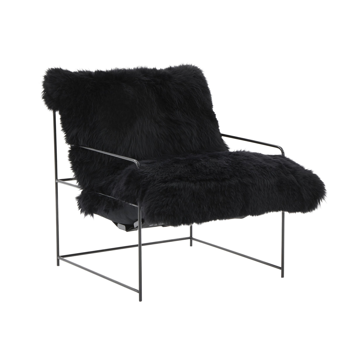 Kimi Genuine Sheepskin Accent Chair by TOV Furniture at Eve Furniture