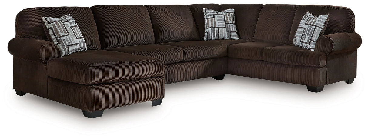 Kimlee 3-Piece Sectional with LAF Chaise by Ashley at Eve Furniture
