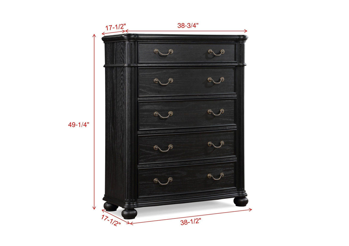 Kingsbury Espresso Chest by Crown Mark at Eve Furniture