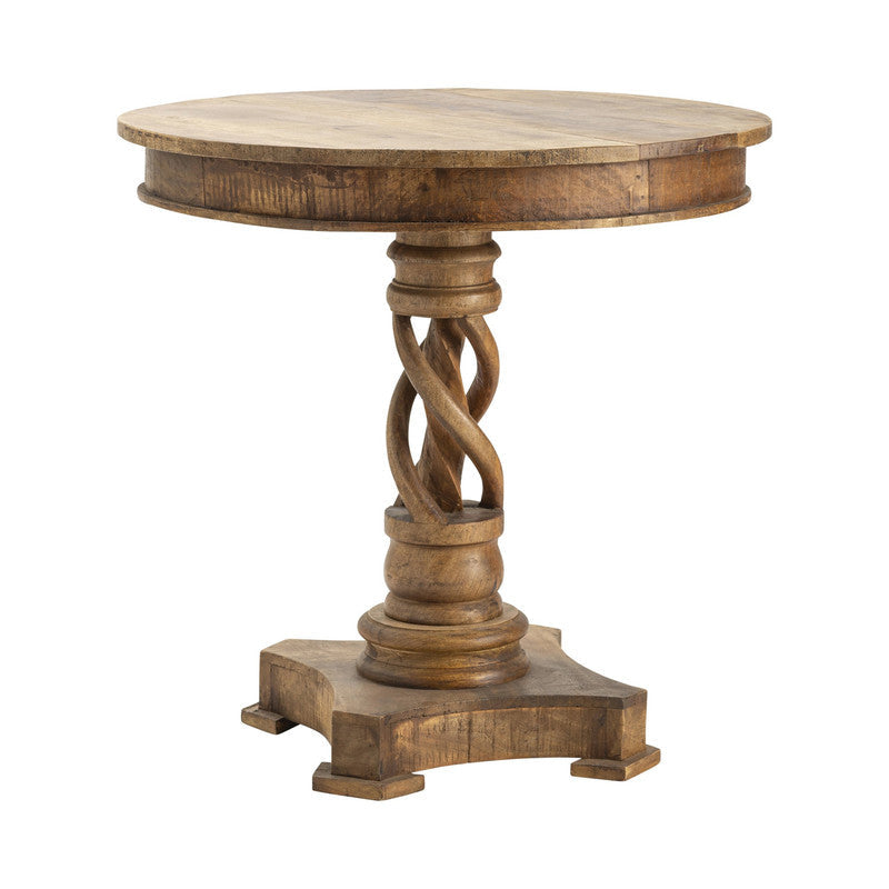 Kingsley Brown Accent Table by Crestview at Eve Furniture