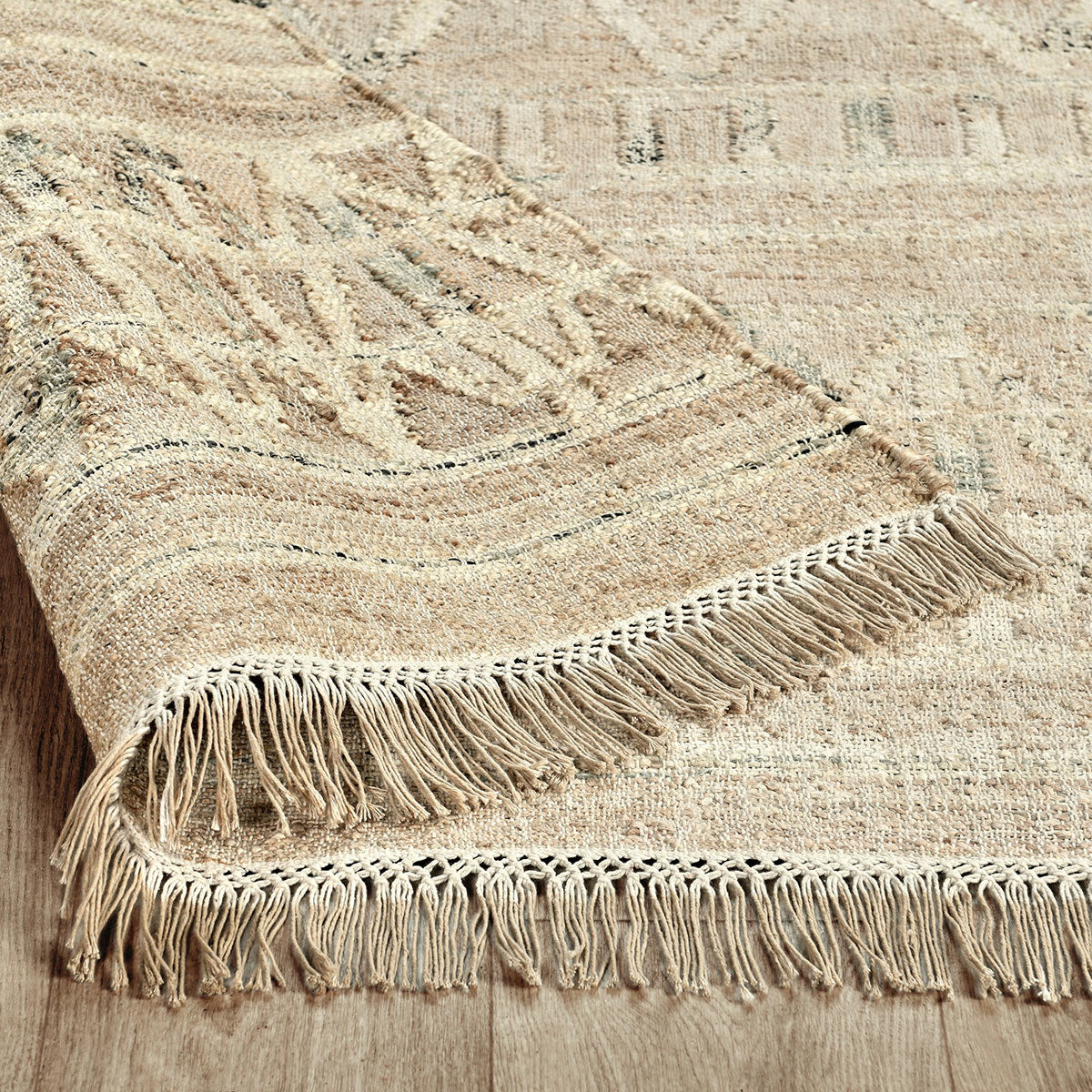 Kingston Natural Distressed Rug by Classic Home at Eve Furniture