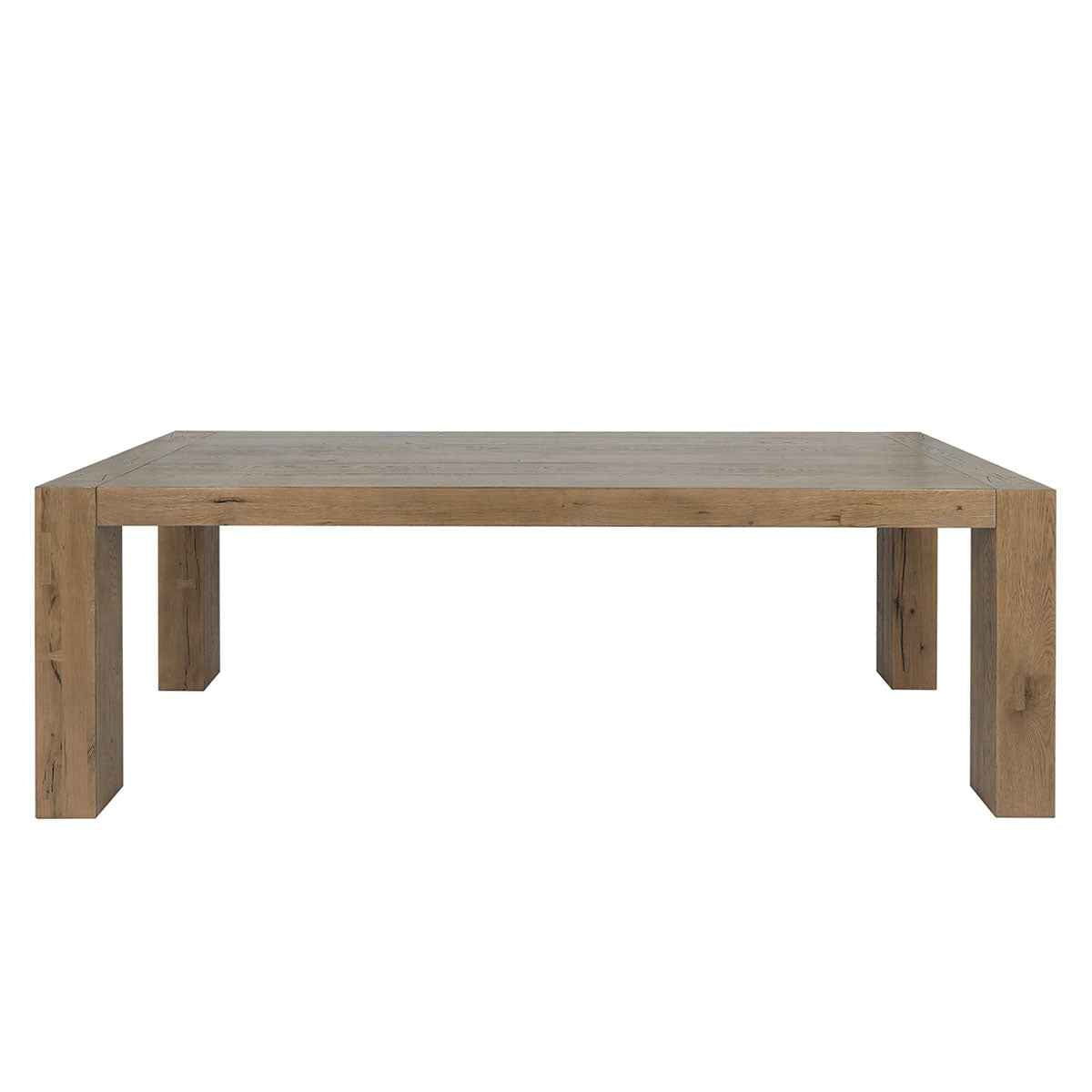 Kingston Natural Oak Dining Table by Classic Home at Eve Furniture