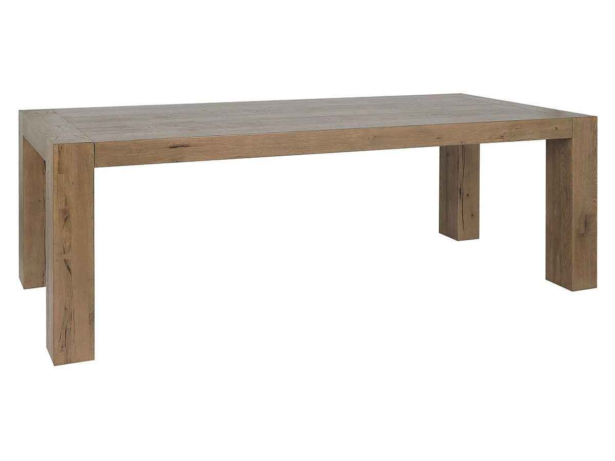 Kingston Natural Oak Dining Table by Classic Home at Eve Furniture