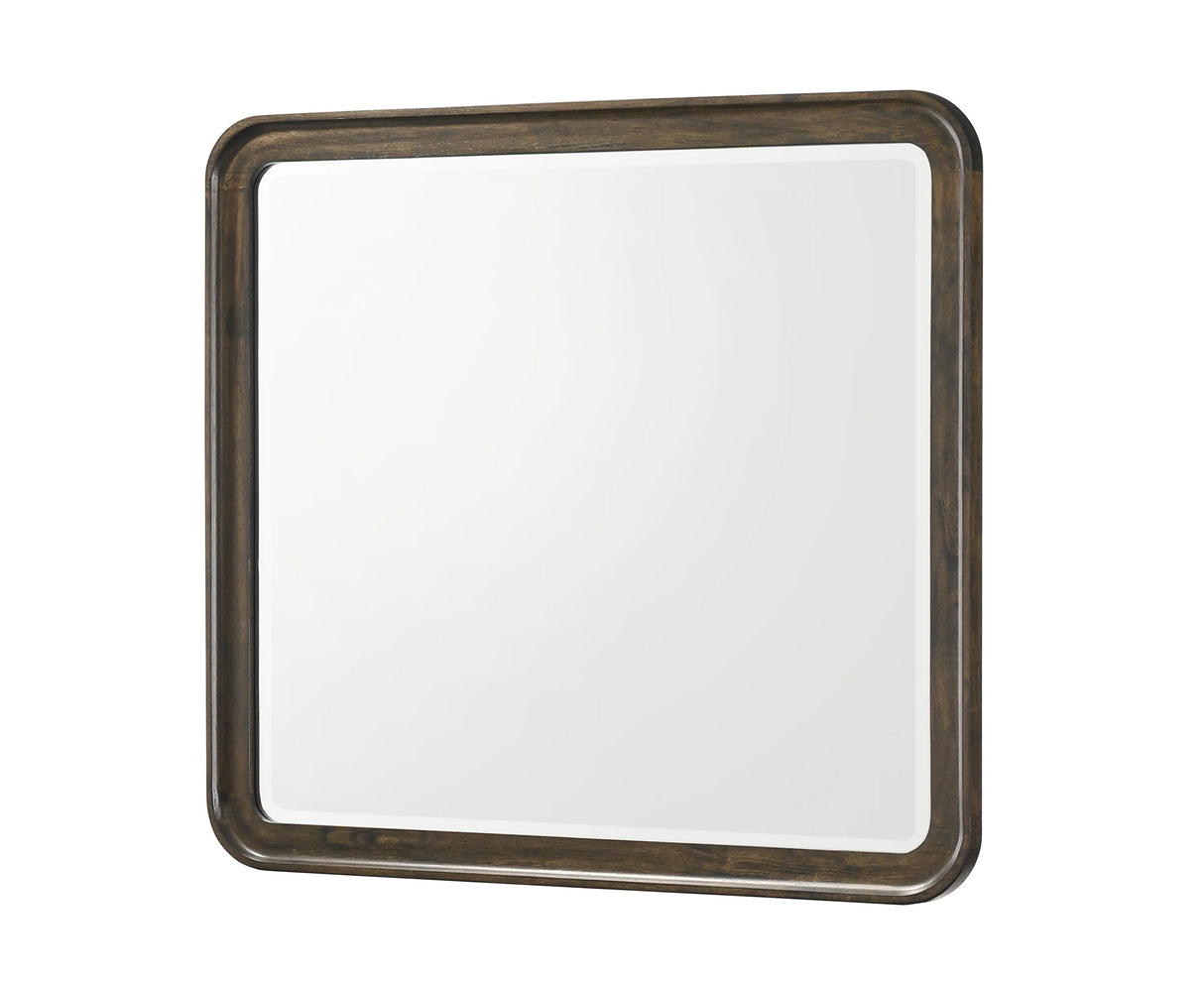 Kinkaid Warm Wood Dresser Mirror Only by Crown Mark at Eve Furniture