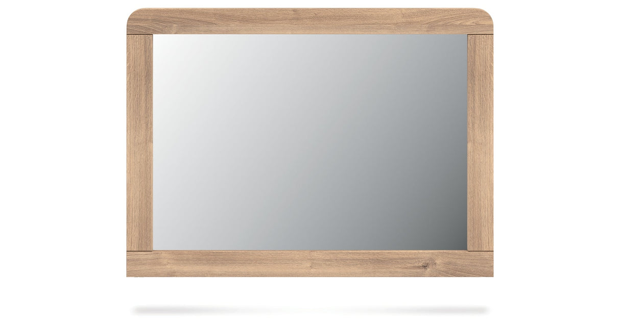 Kinlanni Tan Bedroom Mirror (Mirror Only) by ASHLEY FURNITURE at Eve Furniture