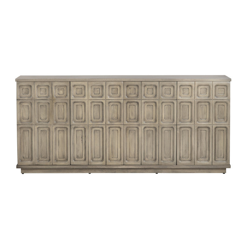 Kinsley Brown Four-Door Sideboard by Crestview at Eve Furniture