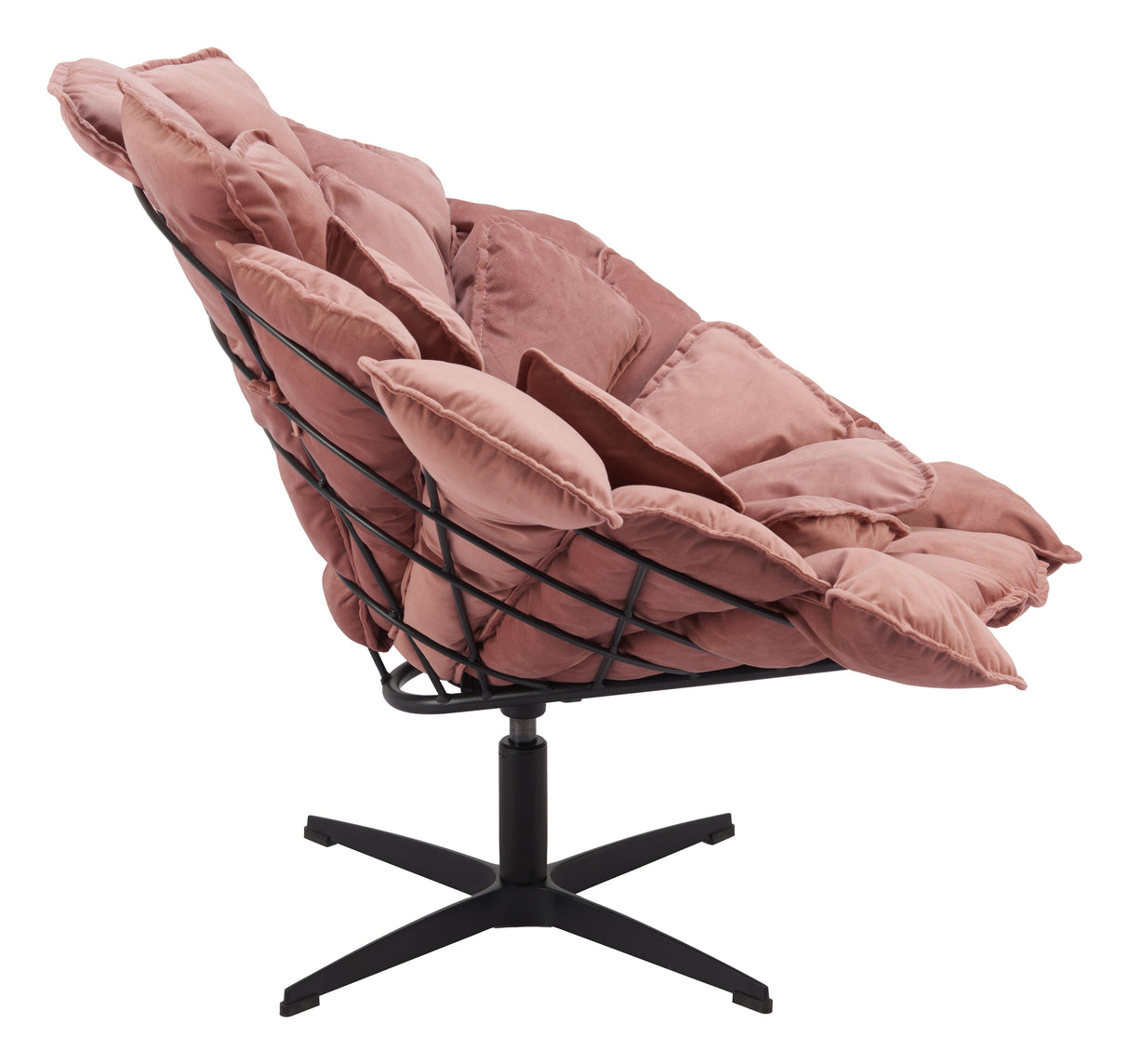 Kipas Pink Accent Chair by Zuomod at Eve Furniture