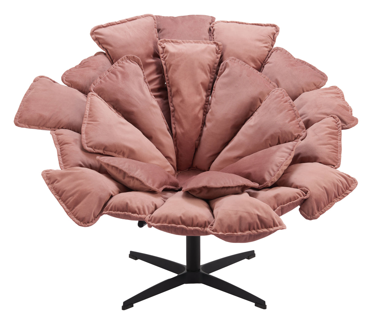 Kipas Pink Accent Chair by Zuomod at Eve Furniture