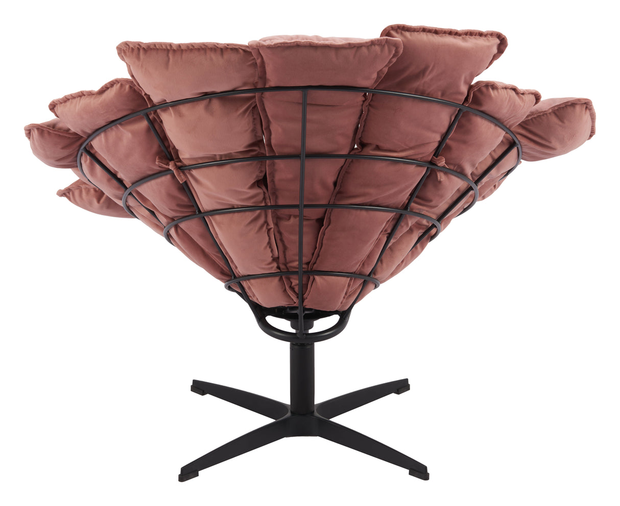 Kipas Pink Accent Chair by Zuomod at Eve Furniture