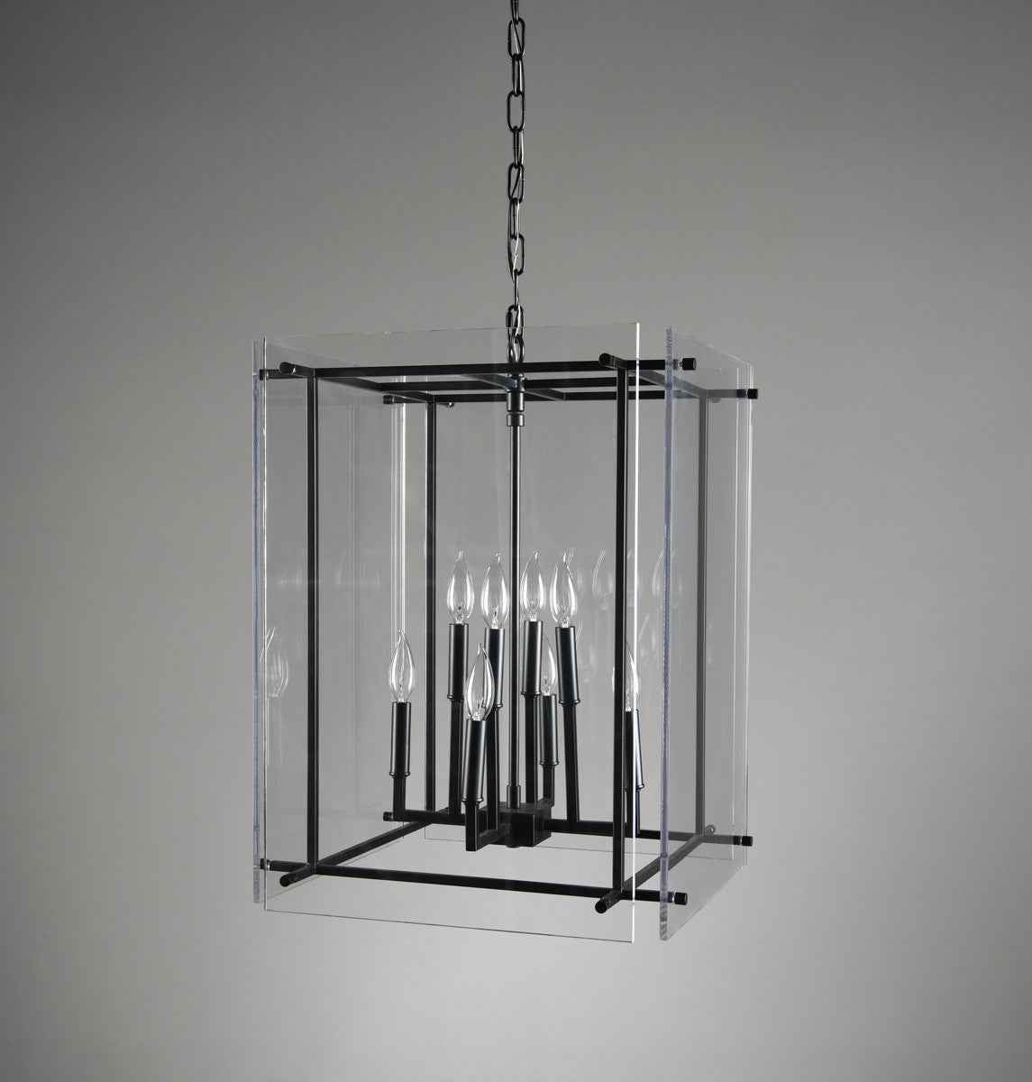 Kiran Black Chandelier by Classic Home at Eve Furniture
