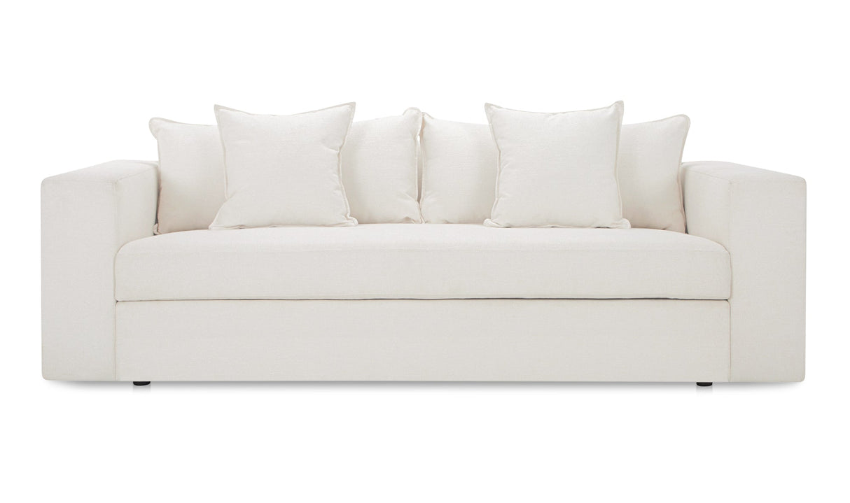 Kiran Sleeper Sofa White by Moe's Home at Eve Furniture