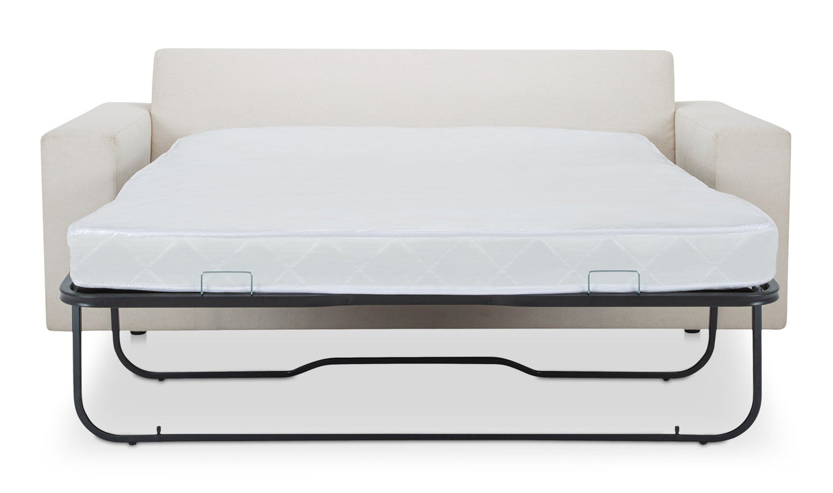 Kiran Sleeper Sofa White by Moe's Home at Eve Furniture