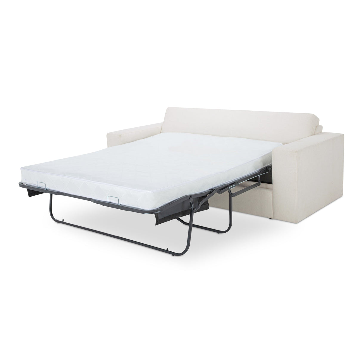 Kiran White Sleeper Sofa by Moe's Home at Eve Furniture