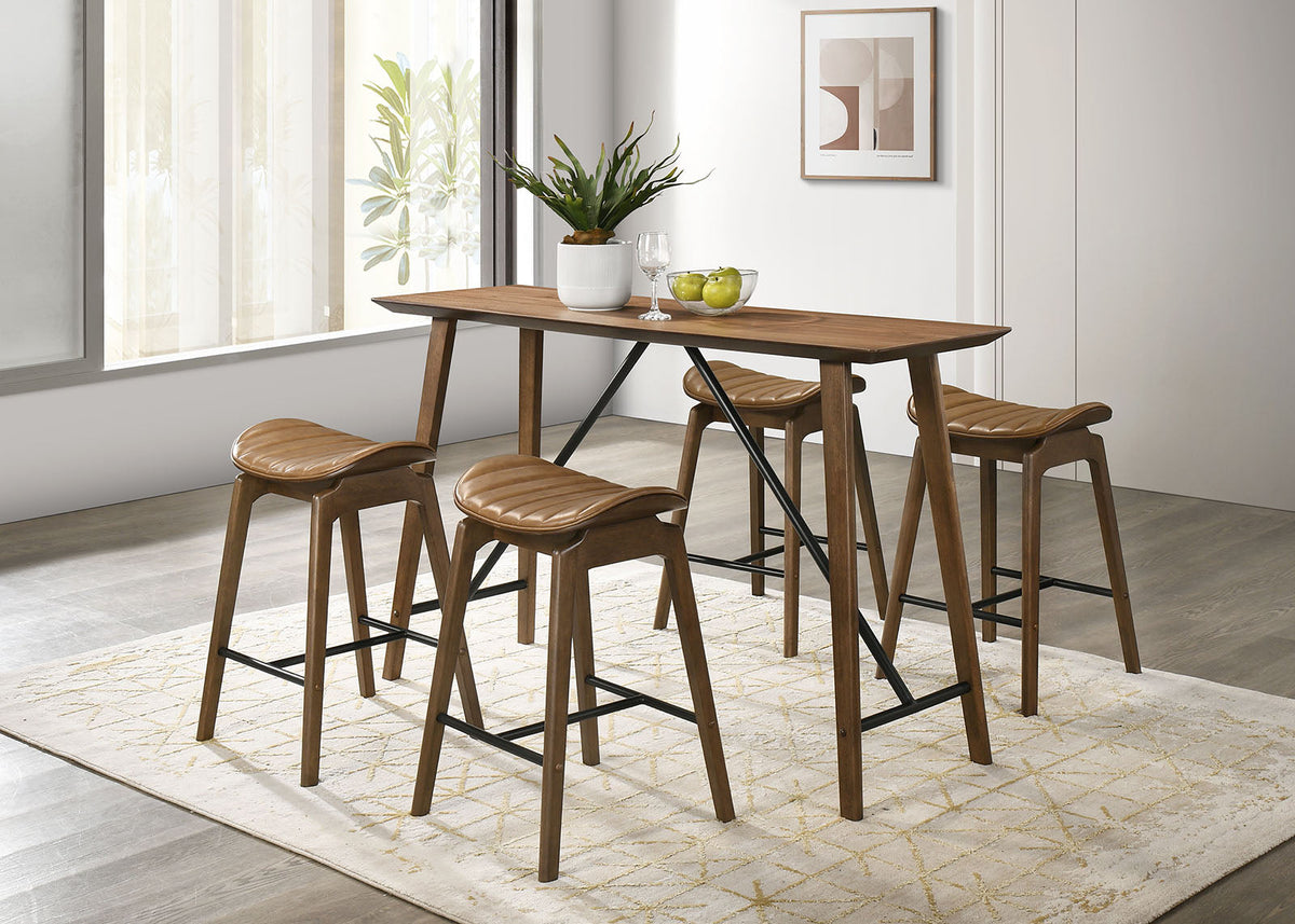 Klamath Walnut Counter Height Table