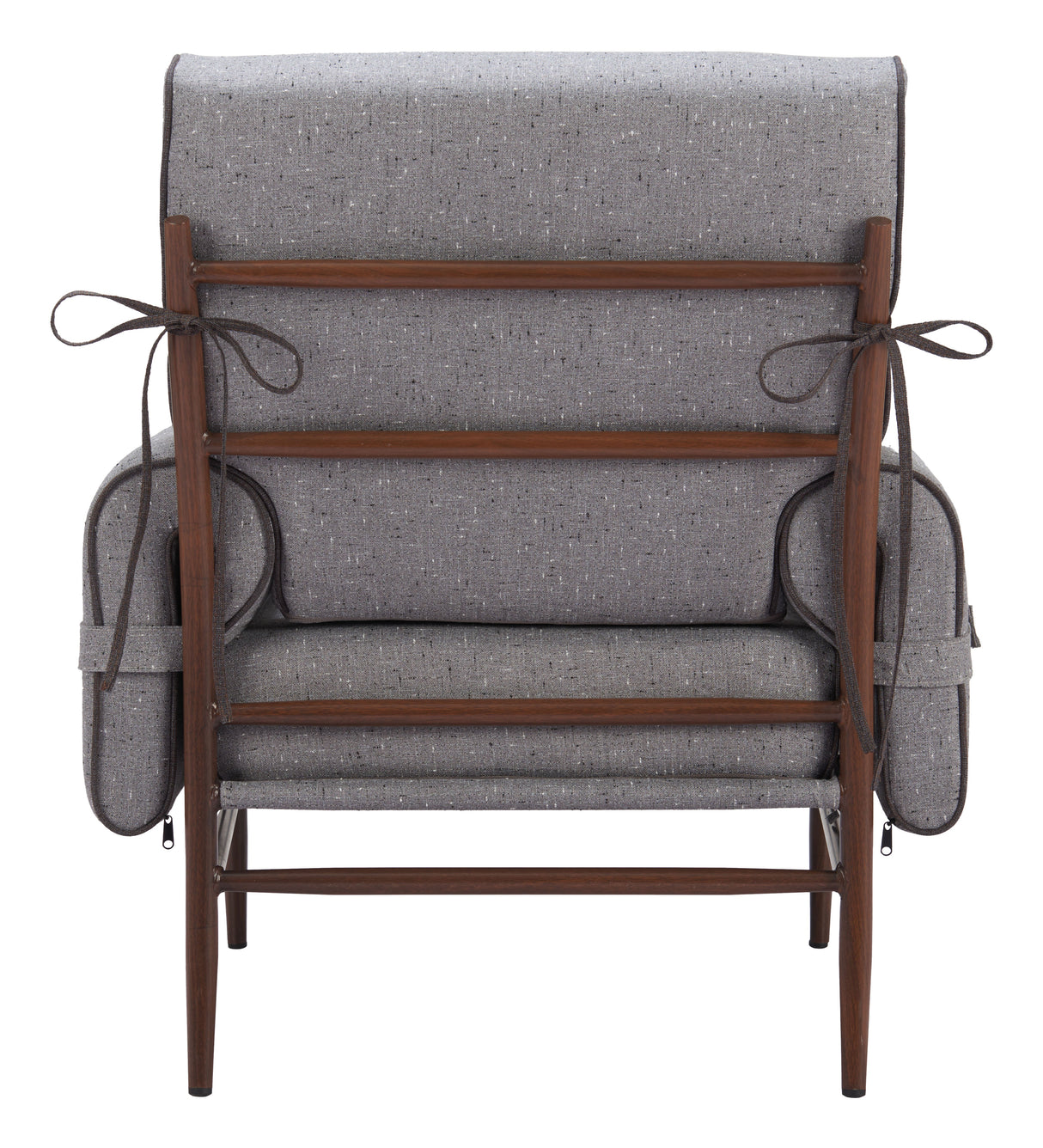 Klem Gray Accent Chair by Zuomod at Eve Furniture