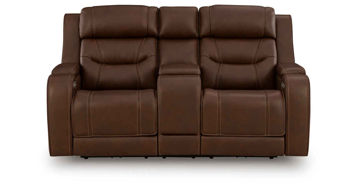 Knightington Brown Power Reclining Living Room Set by Ashley at Eve Furniture