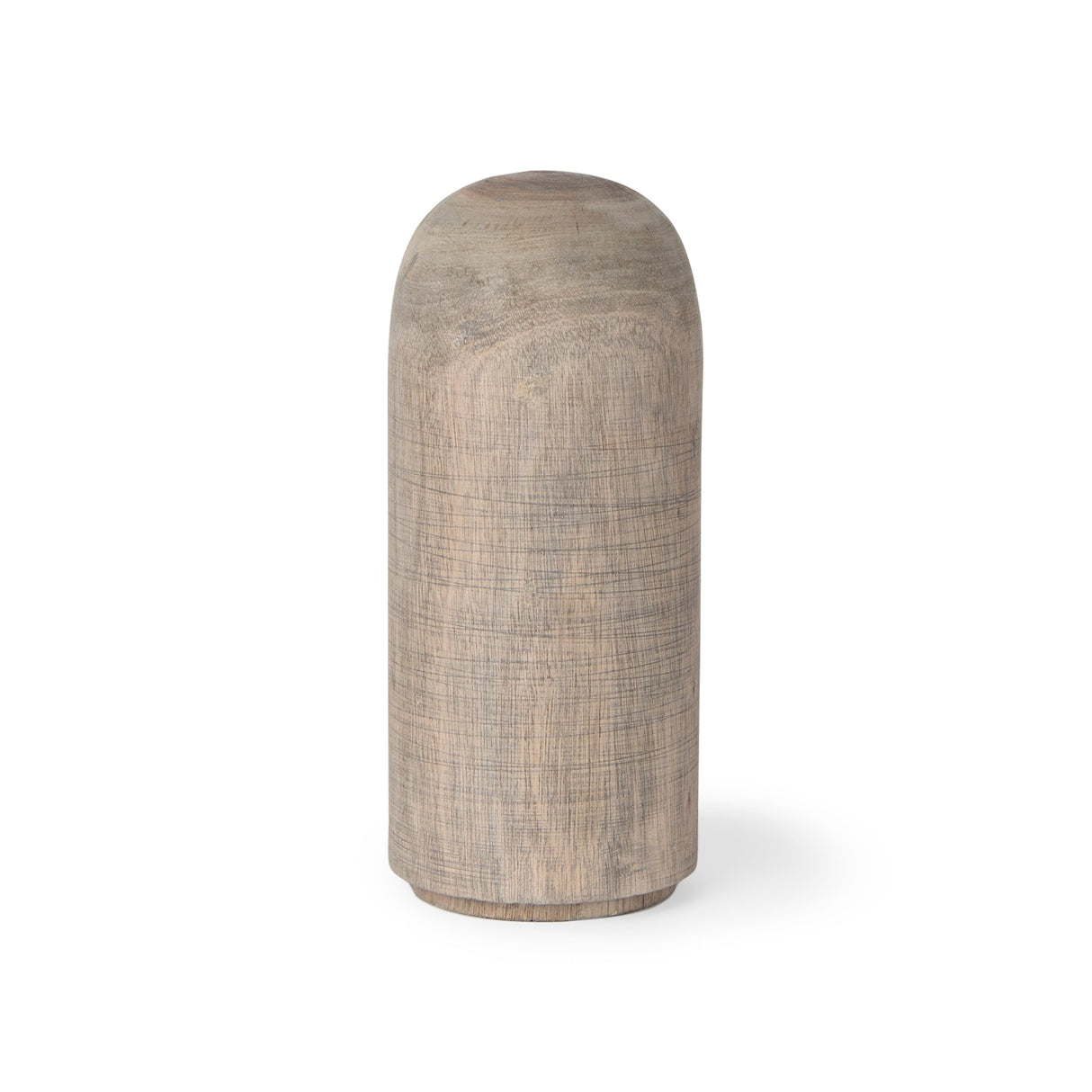 Knox Medium Gray-Wash Wood Decorative Object by Mercana at Eve Furniture