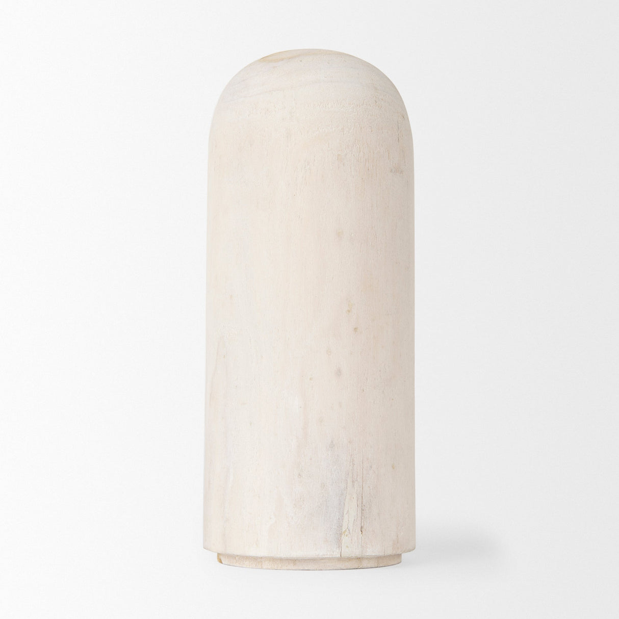 Knox Medium White-Wash Wood Decorative Object by Mercana at Eve Furniture