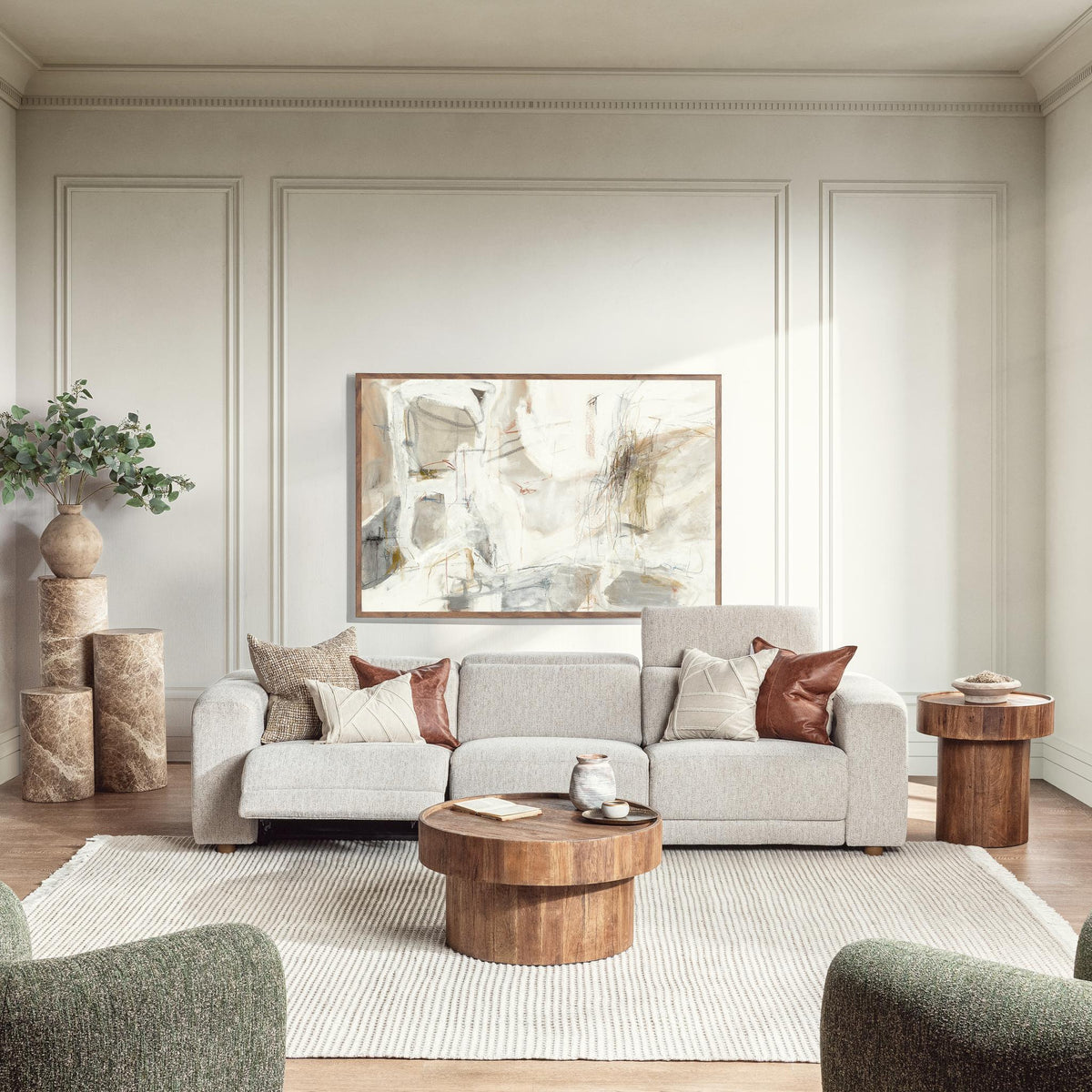 Knoxville 3pc Sectional by Classic Home at Eve Furniture