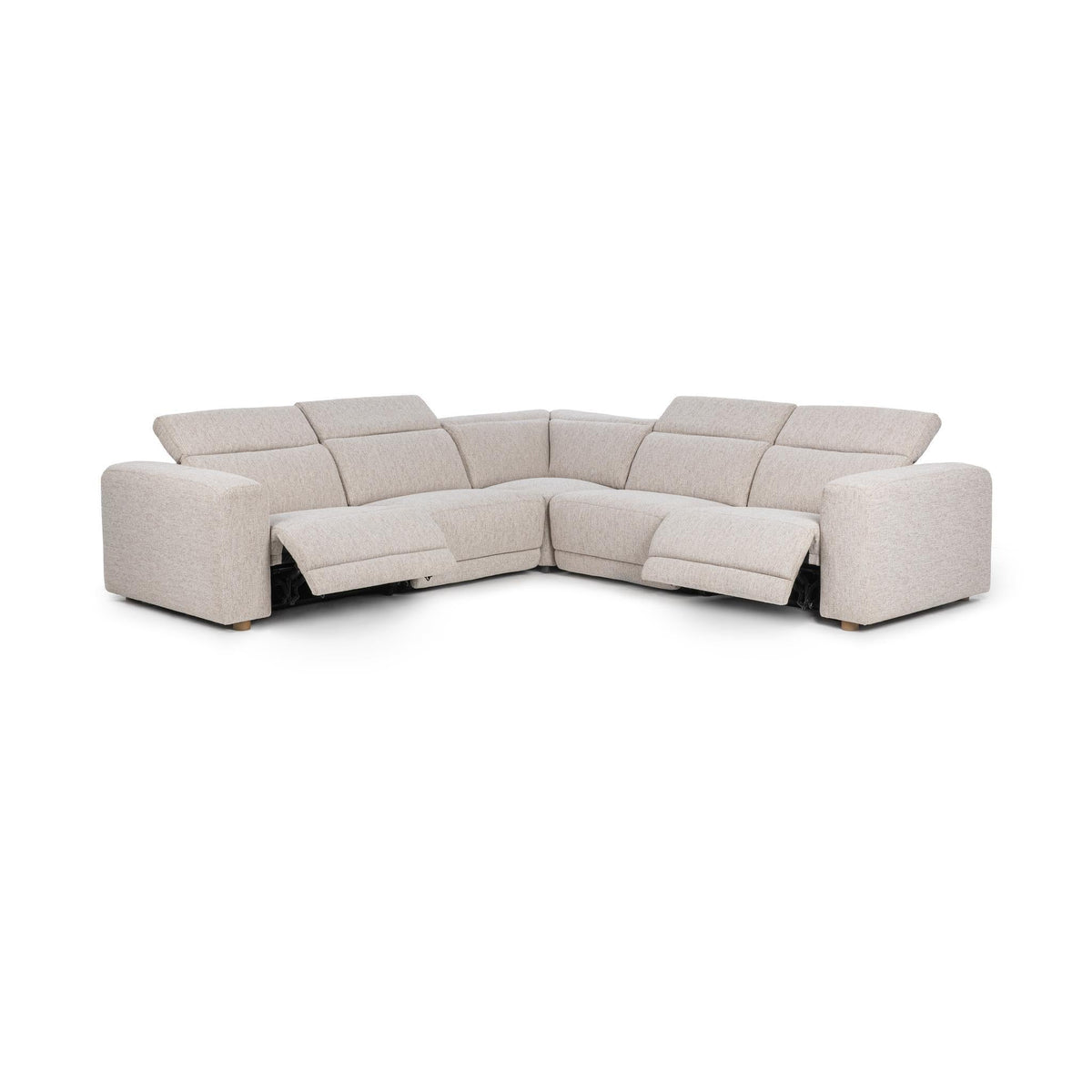 Knoxville 5 Piece Reclining Sectional by Classic Home at Eve Furniture