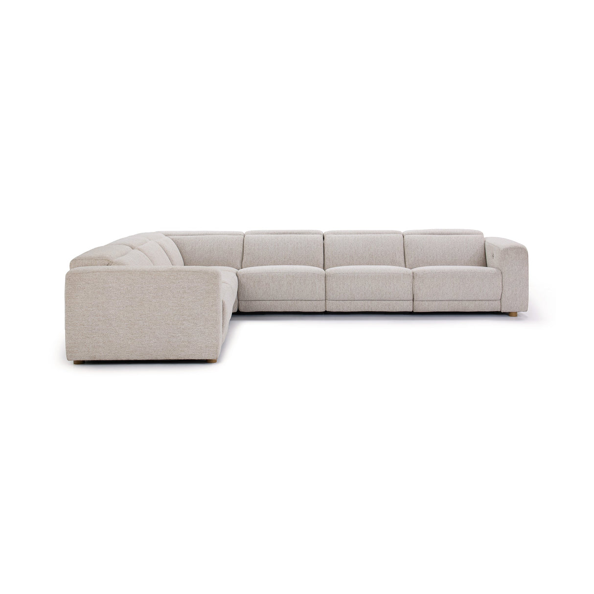 Knoxville 6 Piece Reclining Sectional - Gray by Classic Home at Eve Furniture