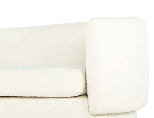 Koba Sofa Maya White by Moe's Home at Eve Furniture