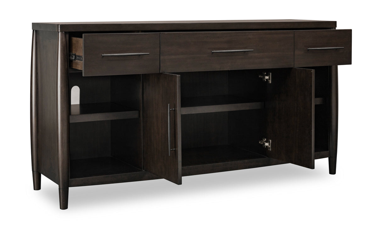 Koko Acacia Wood Sideboard in Minx by Modus Furniture at Eve Furniture