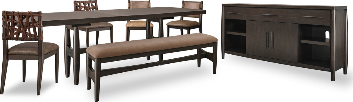 Koko Minx Extendable Rectangular Dining Table by Modus Furniture at Eve Furniture
