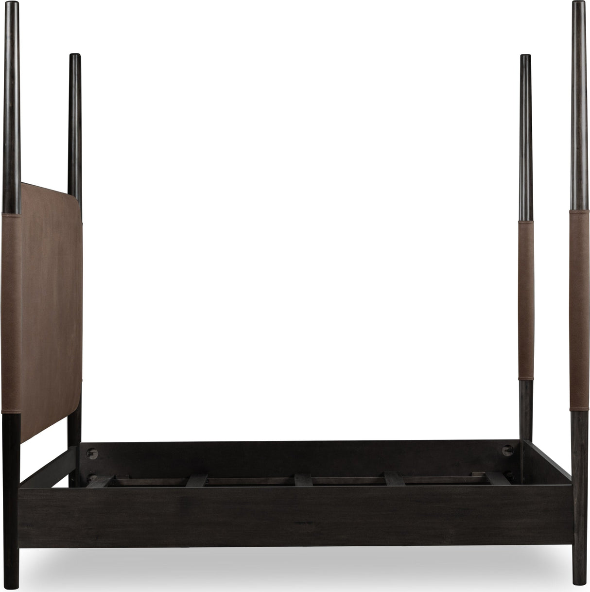 Koko Minx King Upholstered Poster Bed by Modus Furniture at Eve Furniture
