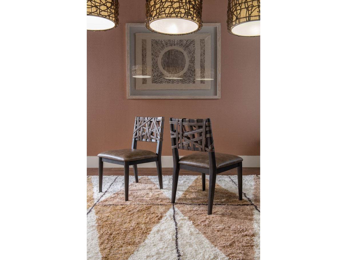 Koko Minx Synthetic Leather Dining Chair (Set of 2) by Modus Furniture at Eve Furniture