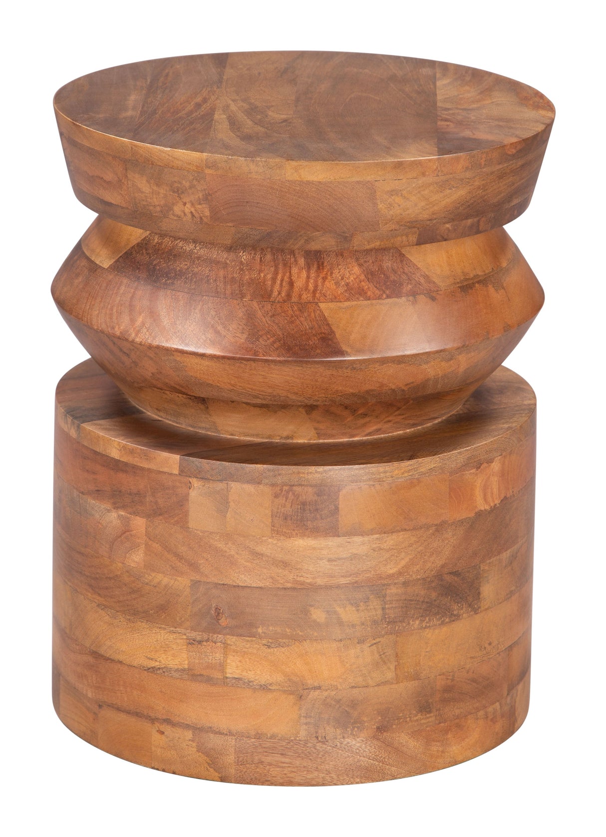 Kollam Walnut Side Table by Zuomod at Eve Furniture