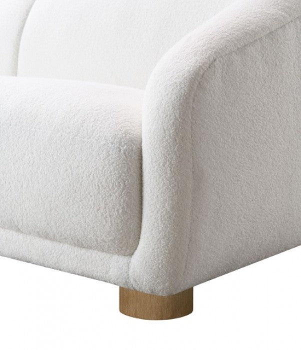 Kolvere White Sofa by Furniture of America at Eve Furniture