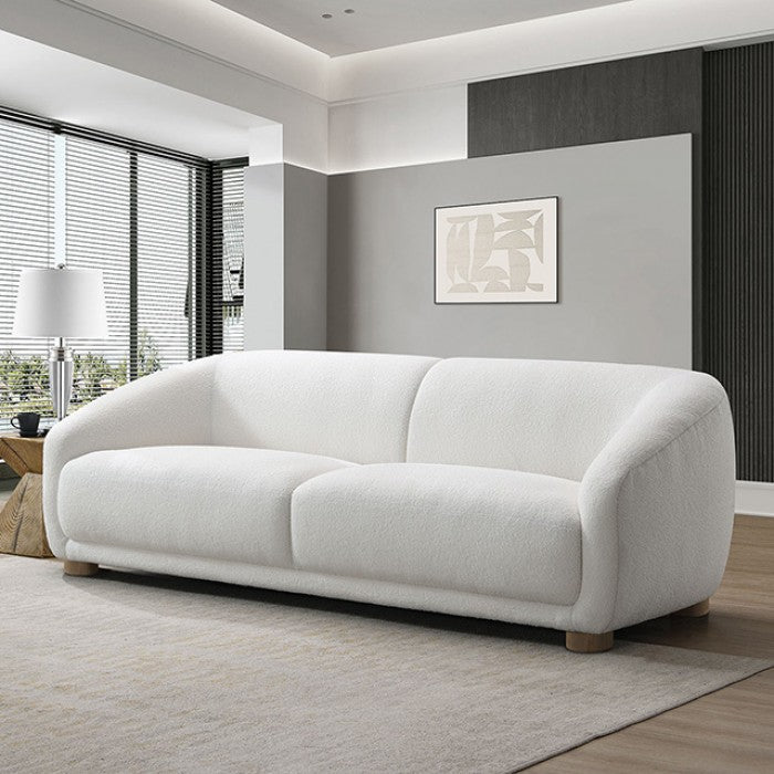 Kolvere White Upholstery Living Room Set by Furniture of America at Eve Furniture